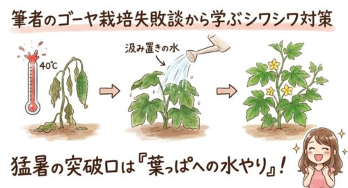 ゴーヤ栽培失敗談から学ぶシワシワ対策