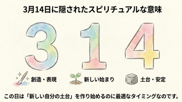 314に隠されたスピリチュアルな意味