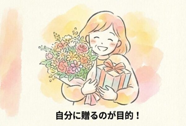 自分のために贈る