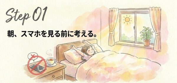 朝起きた時の習慣