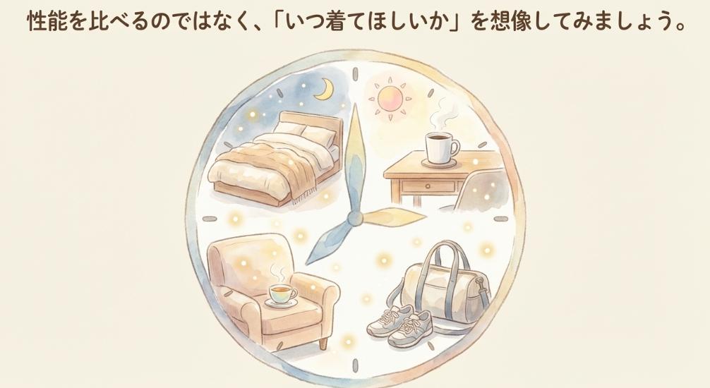 リカバリーウエアをプレゼントする時の注意点3つ