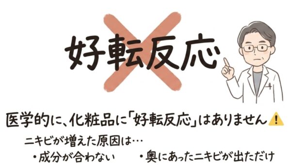 そもそも化粧品に「好転反応」は存在するのか