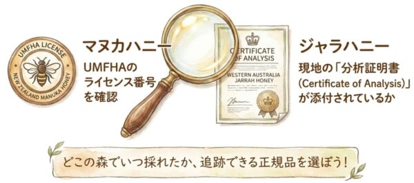 正規品かどうかを確認
