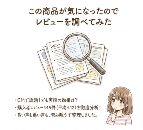 レビューを調べてみた