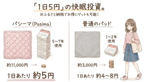 1日5円の快眠投資