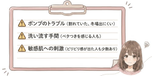 知っておきたい注意点