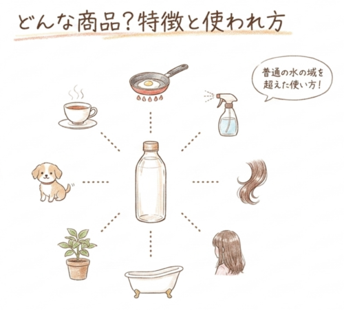 メビウスウォーターはどんな商品？